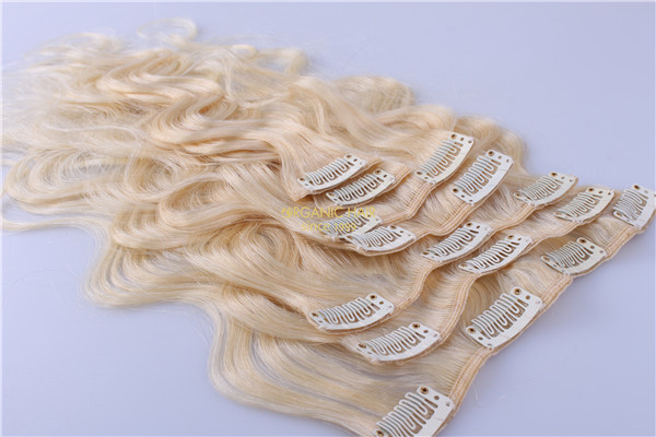 blonde clip in hair extensions nyc